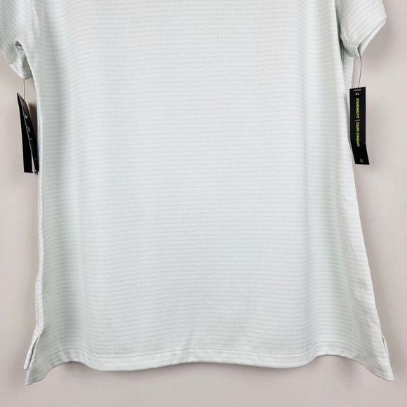 Nike Women's Standard Fit DRI-FIT Green Short Sleeves Golf Polo T-Shirt Size L - Picture 7 of 12